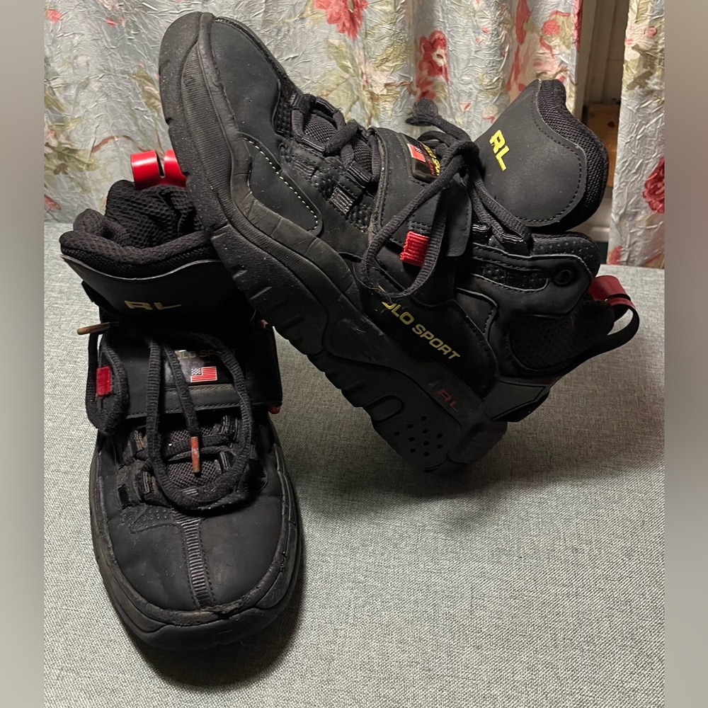 Polo Ralph Lauren PS100 Sport High-Top Sneakers Men’s Size 10.5